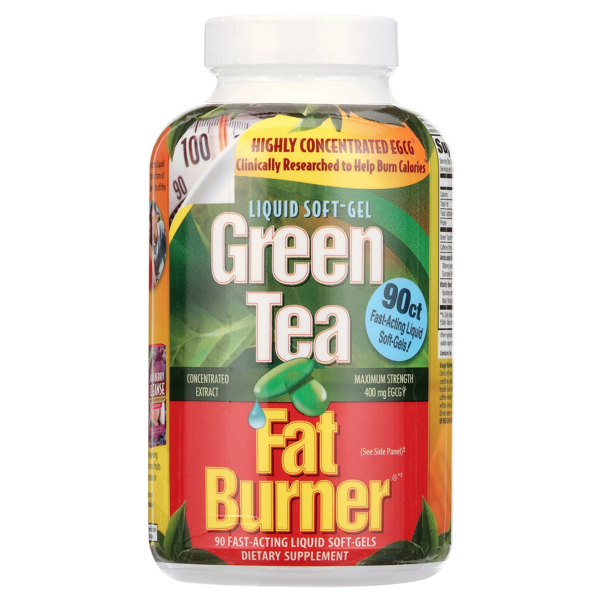Applied Nutrition Green Tea Weight Loss Supplement, 90 Capsules, Unisex