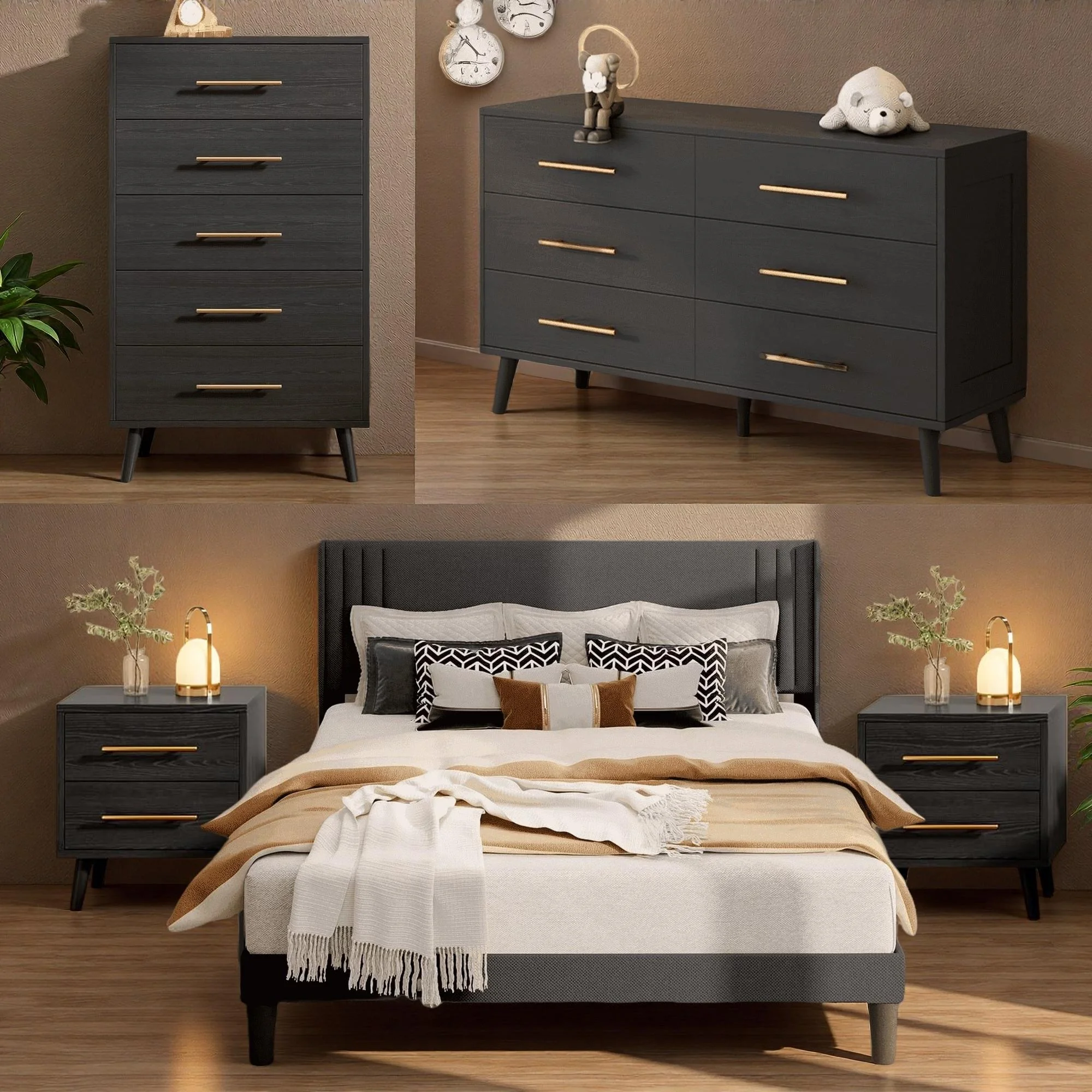 Bedroom Set - Lofka Full Bedroom Furniture Sets include Full Bed Frame