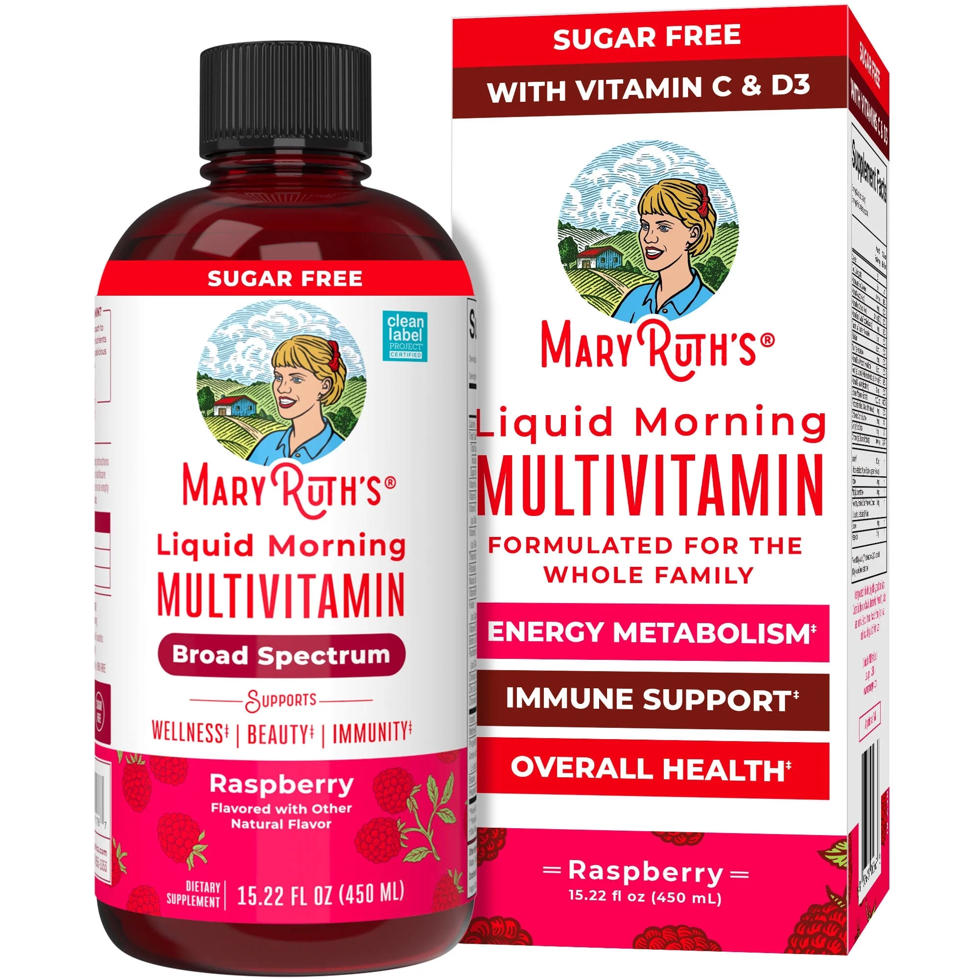 MaryRuth Organics Liquid Morning Multivitamin